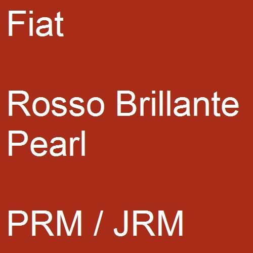 Fiat, Rosso Brillante Pearl, PRM / JRM.